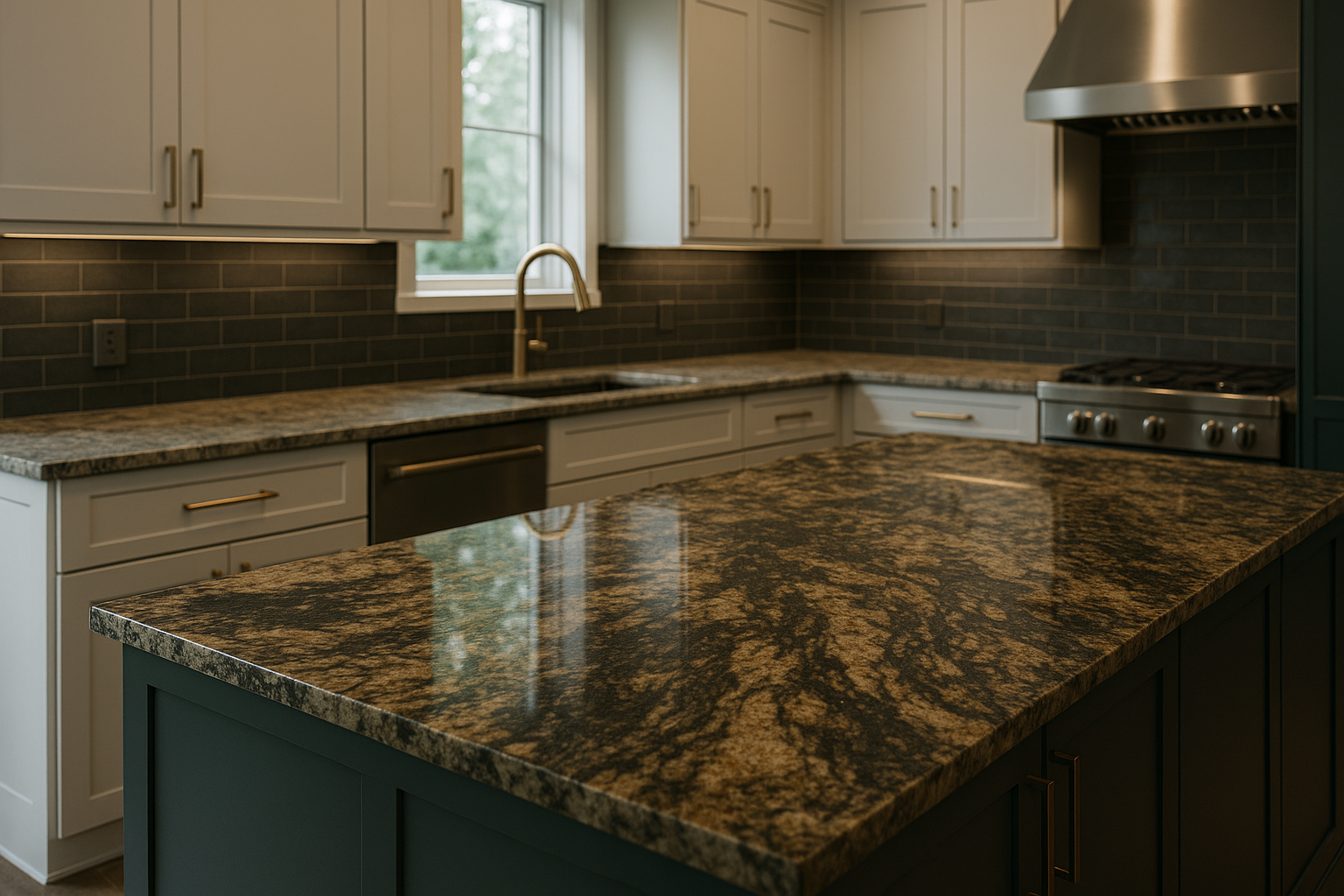 Countertops / Stone & Remodeling — illustrative